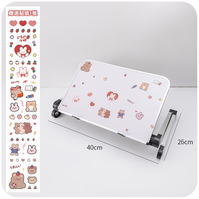 Giá đỡ laptop dễ thương, giá đỡ máy tính xách tay (Tặng kèm sticker) | BigBuy360 - bigbuy360.vn