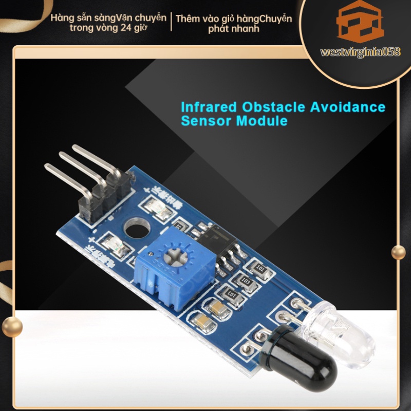 Hot Deals5pcs  IR Infrared Obstacle Avoidance Sensor Module for Smart Car RobotSpot ExpressWestvirginia058