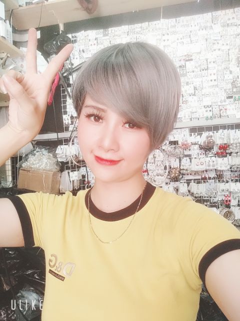 Tóc nguyên đầu tomboy omper