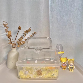 LỒNG XÁCH TAY HAMSTER MINI ĐẦY ĐỦ PHỤ KIỆN