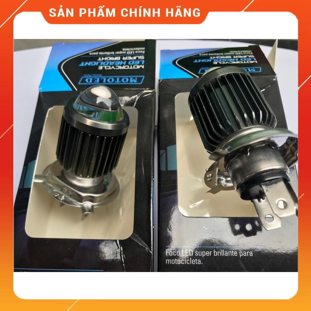 Mua Ngay Đèn Led pha H4 gương cầu Mini Cos Vàng Pha Trắng gắn như ZIN ko chế mọi loại xe máy