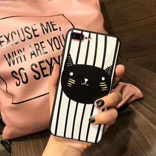 Ốp Mèo Đen và Chó Trắng