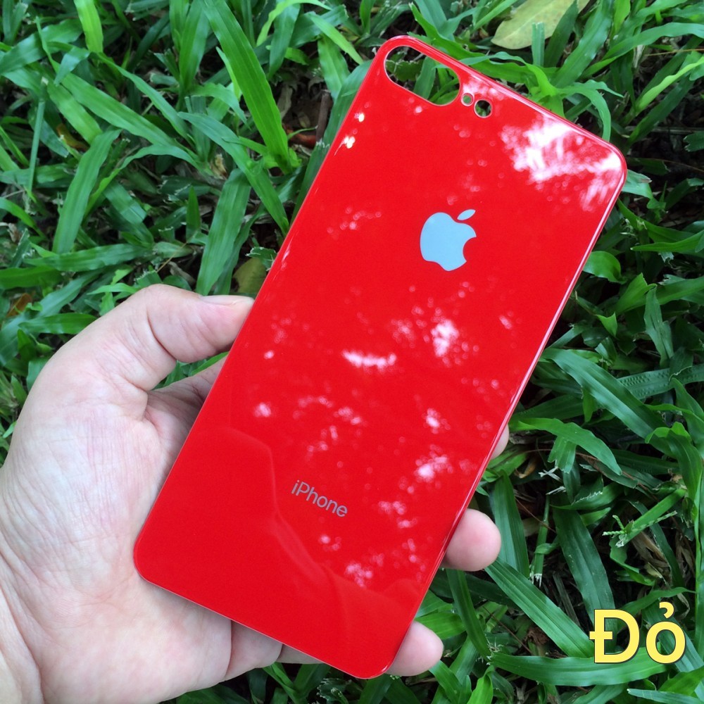 Kính gương cường lực màu dán mặt lưng (back) cho iPhone 7 Plus / iPhone 8 Plus giá rẻ
