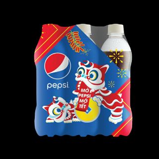 Lốc 6 chai Pepsi 390ml