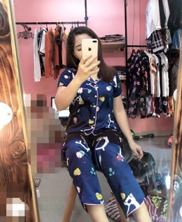 🌸🌸ĐỒ BỘ LỤA SATIN QUẦN DÀI🌸🌸