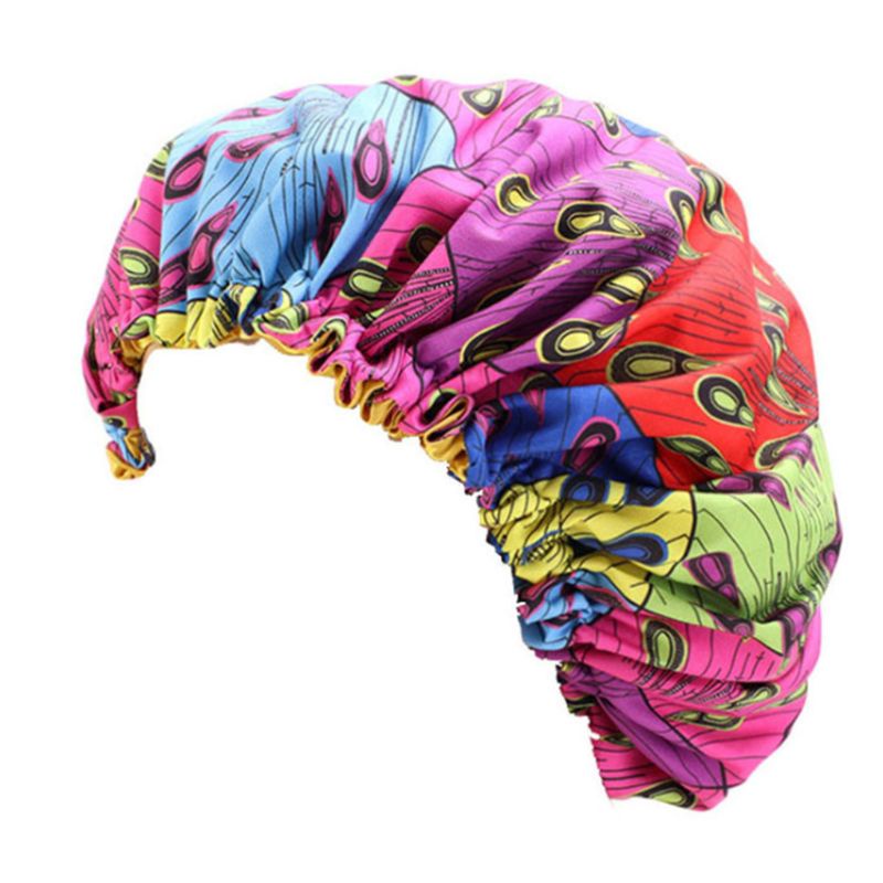 Mũ Trùm Tóc Bằng Satin Hai Lớp Có Thể Đảo Ngược Khi Ngủ Cho Nữ