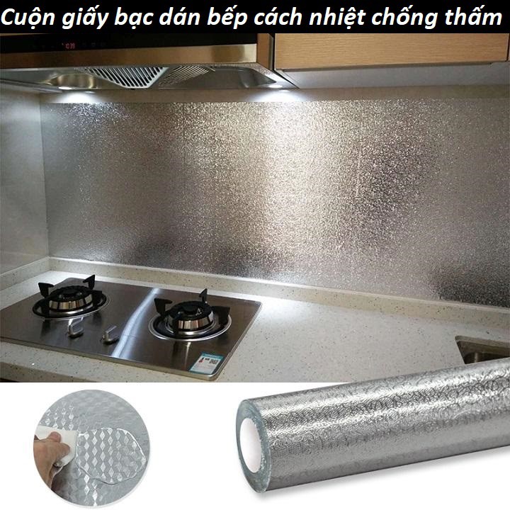 Cuộn giấy bạc dán tường nhà bếp tiện lợi