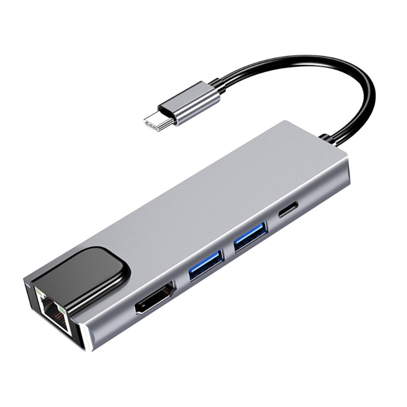 Bộ Chia Nhiều Cổng USB 3.0 4K 5 Trong 1 Tiện Dụng