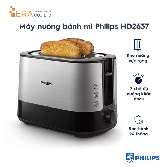 Máy nướng bánh mì Philips HD2637