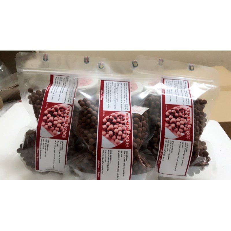 Combo 2 túi viên mầm hồng sâm collagen, 18 túi viên mầm cacao