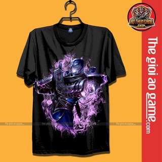 Áo liên minh huyền thoại tóc chiến Shen Áo thun LMHT phông Đen league of legends