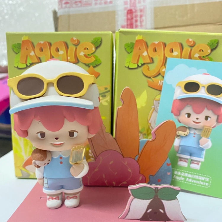 Mô Hình Búp Bê Aggie Adventure Series Trang Trí Bảo Vệ Môi Trường