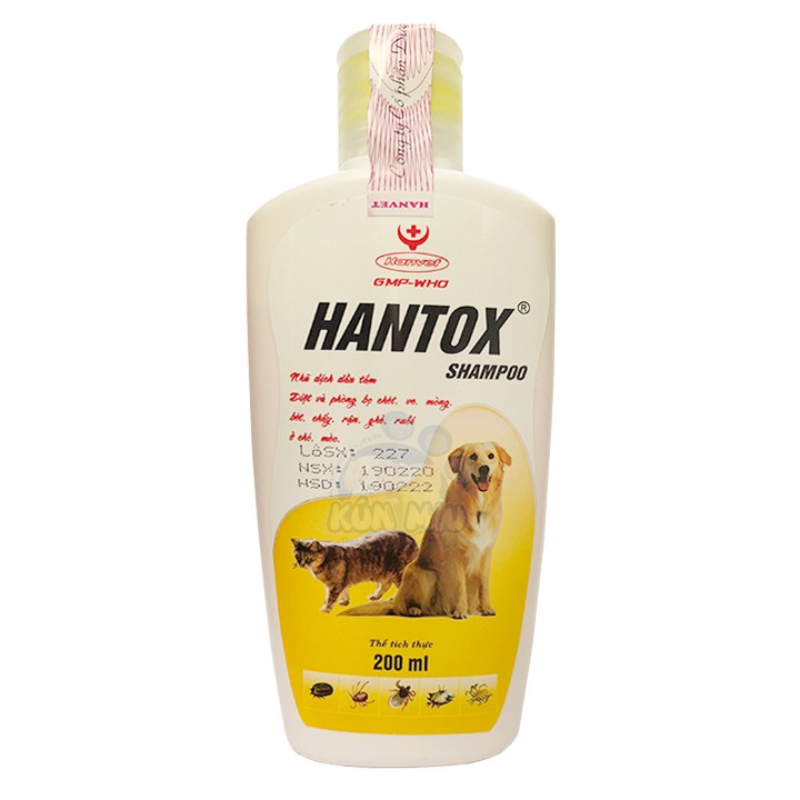 Hantox - Sữa tắm Cho Chó Mèo