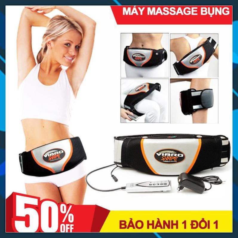 [Sẵn Hàng Giao Ngay] Đai Massage Vibro Shape Giúp Giảm Mỡ Bụng