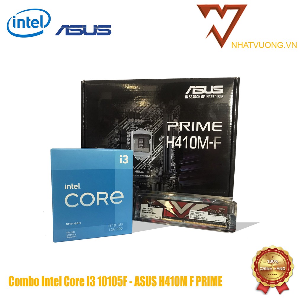 Combo main H410M - A PRO + CPU Intel(R) Core(TM) I3 - 10105F LGA1200 | BigBuy360 - bigbuy360.vn