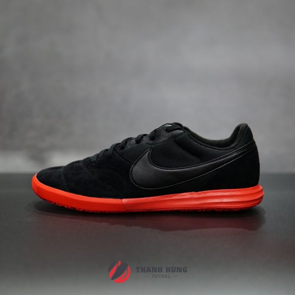 【Giày chạy thể thao】GIÀY ĐÁ BÓNG CHÍNH HÃNG NIKE TIEMPO PREMIER II SALA – AV3153-060 – ĐEN/ĐỎ