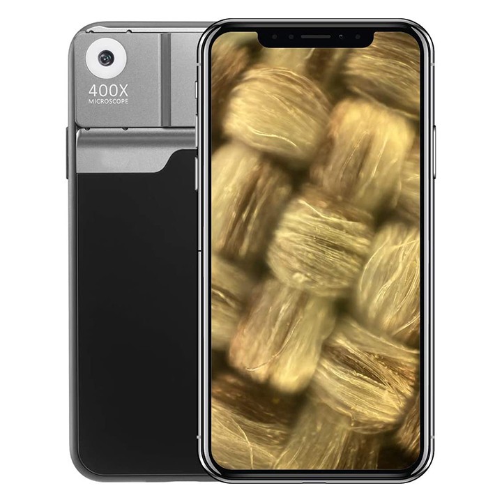 [Mã SKAMPUSHA7 giảm 8% đơn 250k]Ống kính Super Macro 400X cho iPhone 11 Pro Max / 11 Pro / 11