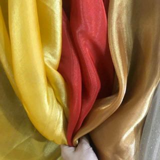 Vải organza lụa đủ màu 2020