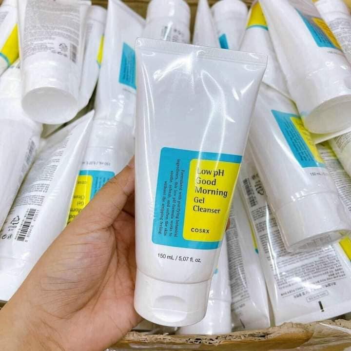 Sữa Rửa Mặt Cosrx Low PH Good Morning Gel Cleanser 150ml SRM Cosrx Chiết Xuất Cây Trà Xanh - GP224