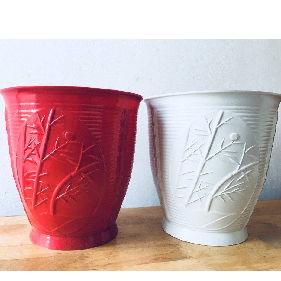 Chậu Hoa Trúc Dáng Cao Chưng Hoa Tết - Mẫu Mới Siêu Đẹp (có 2 size)