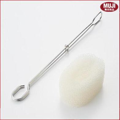 MIẾNG BỌT BIỂN CÓ TAY CẦM TAY CẦM 27.5CM - THƯƠNG HIỆU MUJI JAPAN