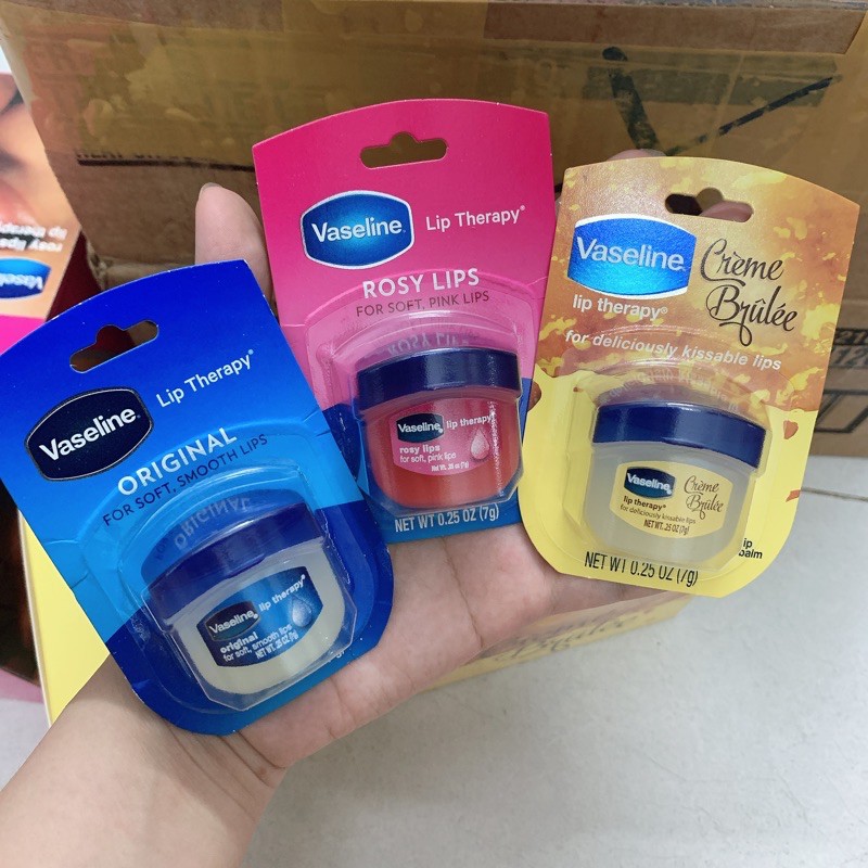 SON DƯỠNG MÔI VASELINE 7g USA