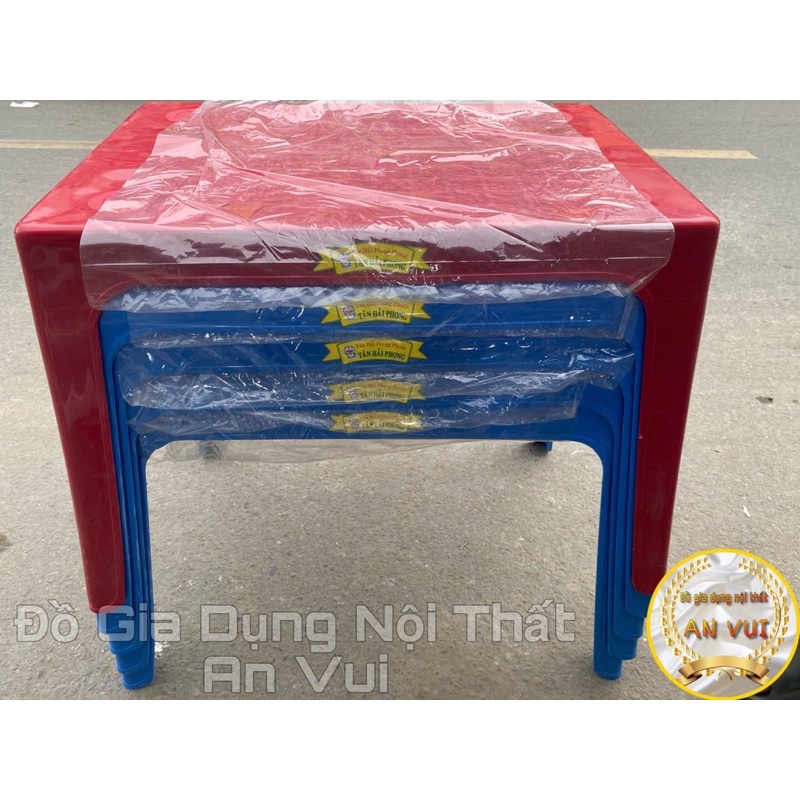 bàn nhựa vuông 65x50x45cm  best 5sao