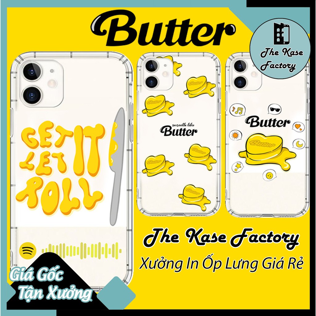 Ốp Lưng iPhone BUTTER  Chất Dẻo Chống Sốc - Chuyên sỉ ốp lưng giá gôc tận xưởng