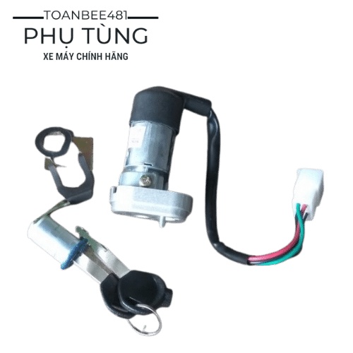 Bộ ổ khóa từ 4 dây lắp wave a TQ 100cc Wave 50cc chính hãng KOK