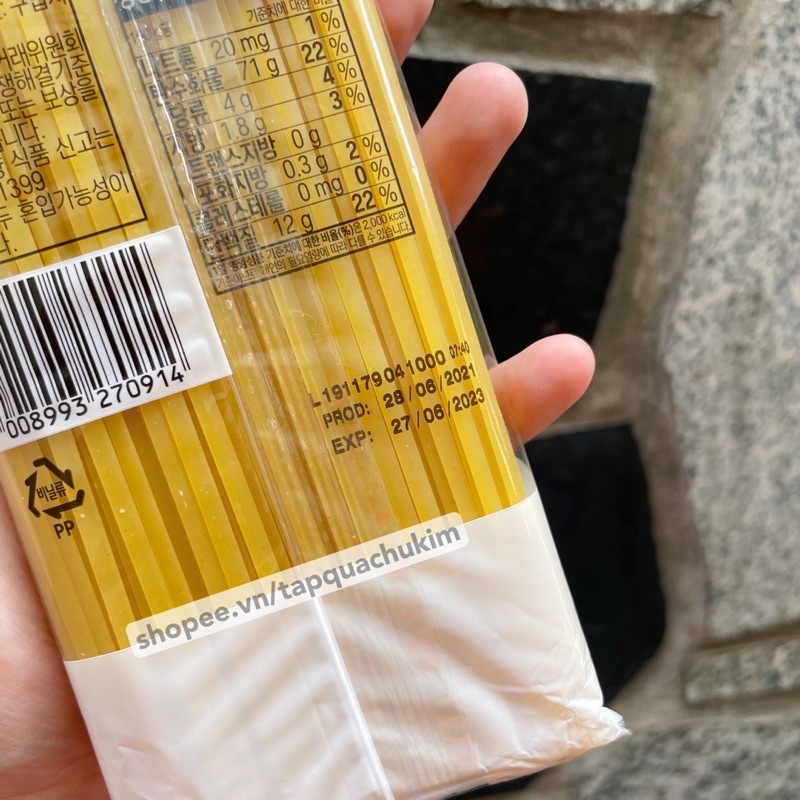 Mì ý sợi dẹp ONLY PRICE Linguine Hàn Quốc gói 500G - tapquachukim