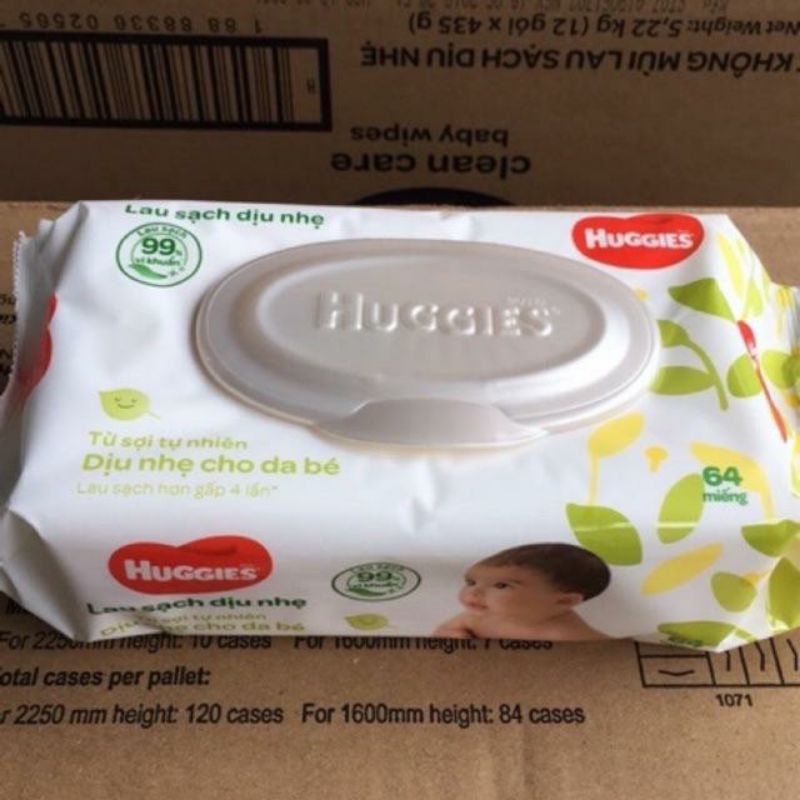 Khăn ướt Huggies 400 gram- 64 tờ