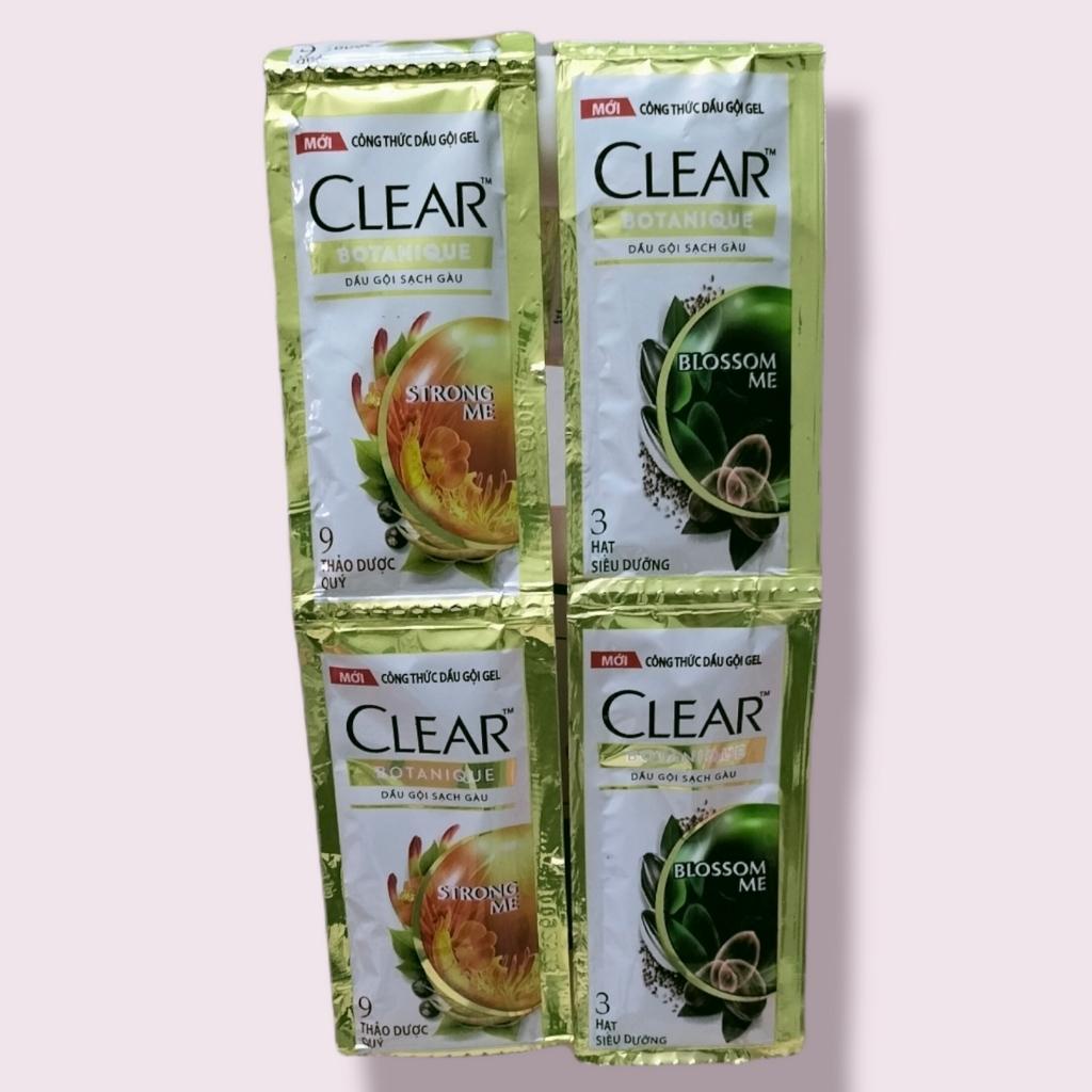 Set 10 gói dầu gội tinh dầu (dành cho da nhờn, da khô, 9 loại thảo dược)