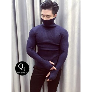 Áo len cổ lọ xỏ ngón (ALCL ngón)