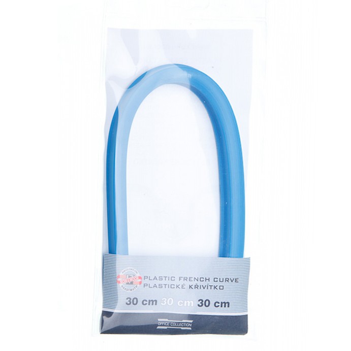 Thước dây nhựa uốn dẻo vẽ kiến trúc 30cm Koh - I - Noor Plastic French Curve