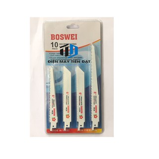 Bộ Lưỡi Cưa Sắt Gỗ Cưa Kiếm Boswei (10 lưỡi) - Điện Máy Tiến Đạt