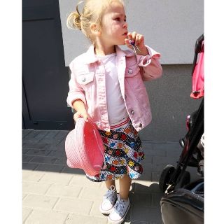 Khoác bò hồng zara