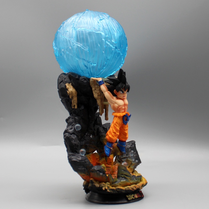 Mô hình chibi songoku Quả cầu Kinh Khi có thân thay thế