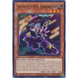 Thẻ bài Yugioh - TCG - Ukiyoe-P.U.N.K. Sharakusai / GRCR-EN001'