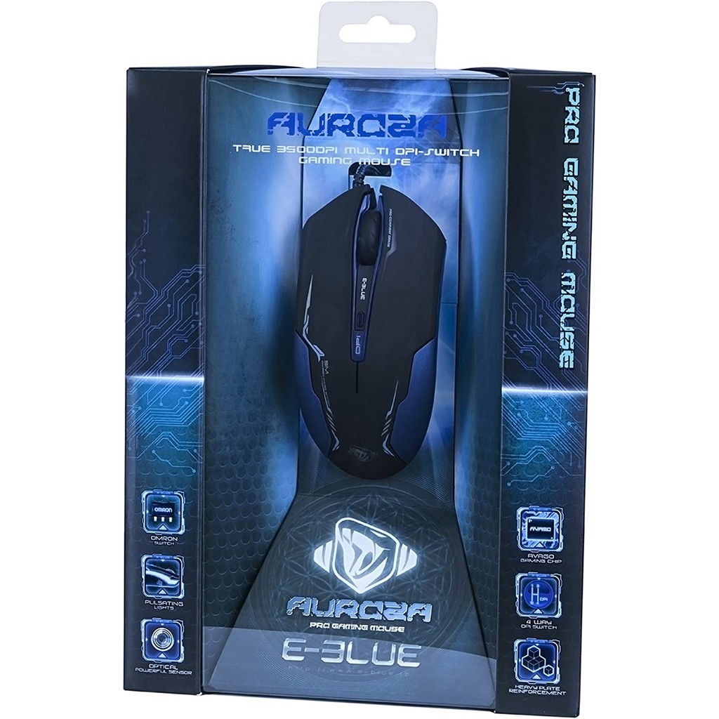 Chuột chơi game Eblue Cobra II EMS151BL- Hàng hãng xịn