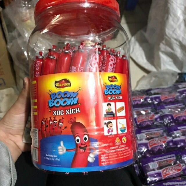lọ  xúc xích mai vàng 50 chiếc | BigBuy360 - bigbuy360.vn