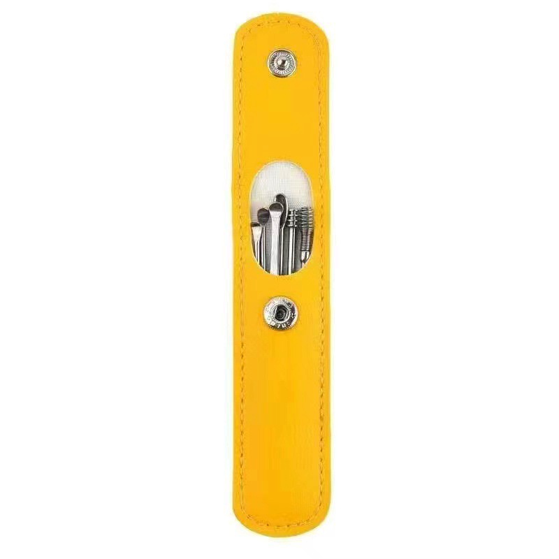 Bộ 6 dụng cụ vệ sinh tai ngoáy tai đồ lấy ráy tai Cao Cấp bằng thép không gỉ