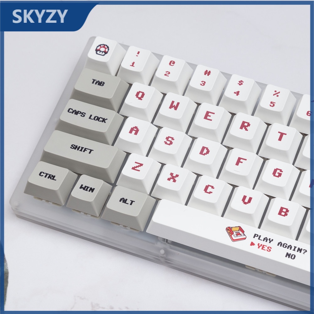 FC Keycaps Cherry Profile Video Game Anime PBT Dye Sub Bàn phím cơ Keycap