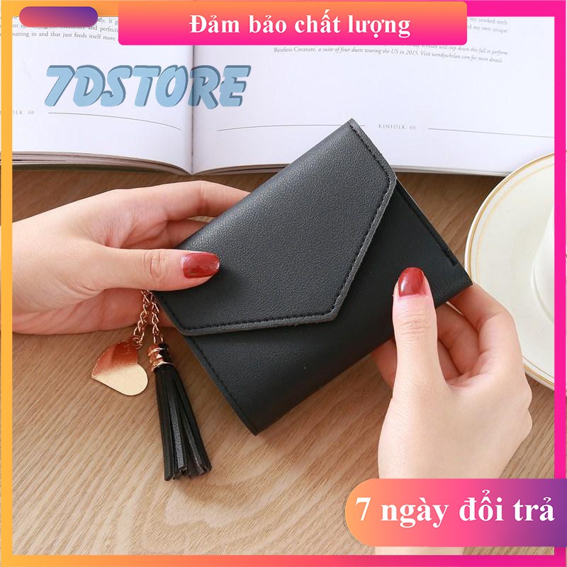 Ví nữ ngắn đẹp cầm tay mini nhỏ gọn bỏ túi giá rẻ