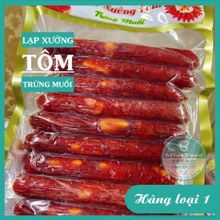 Lạp xường tôm siêu ngon, có đủ loại tôm trứng muối