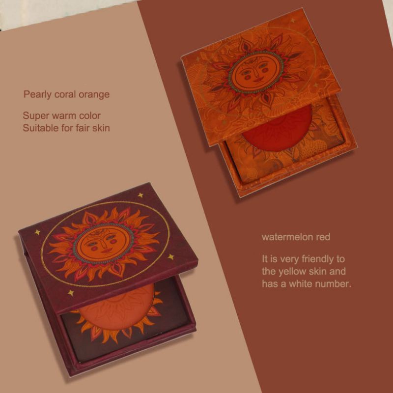 Phấn má hồng không thấm nước màu lâu trôi GUICAMI