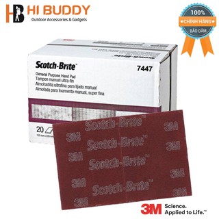 Combo 5 Miếng Nhám Scotch Brite 3M 07447