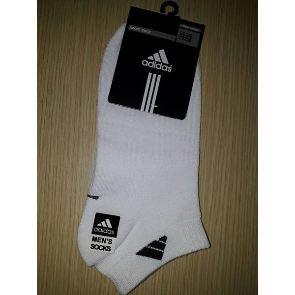 [BÁN SỈ] vỉ 10 đôi tất nam cổ ngắn adidasa