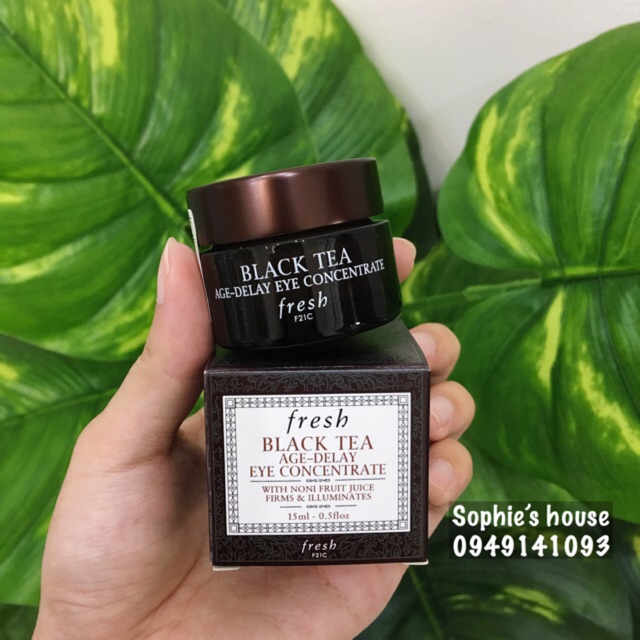 [Mã 252FMCGSALE giảm 8% đơn 500K] Kem dưỡng mắt Fresh Black Tea Age Delay Eye Concentrate
