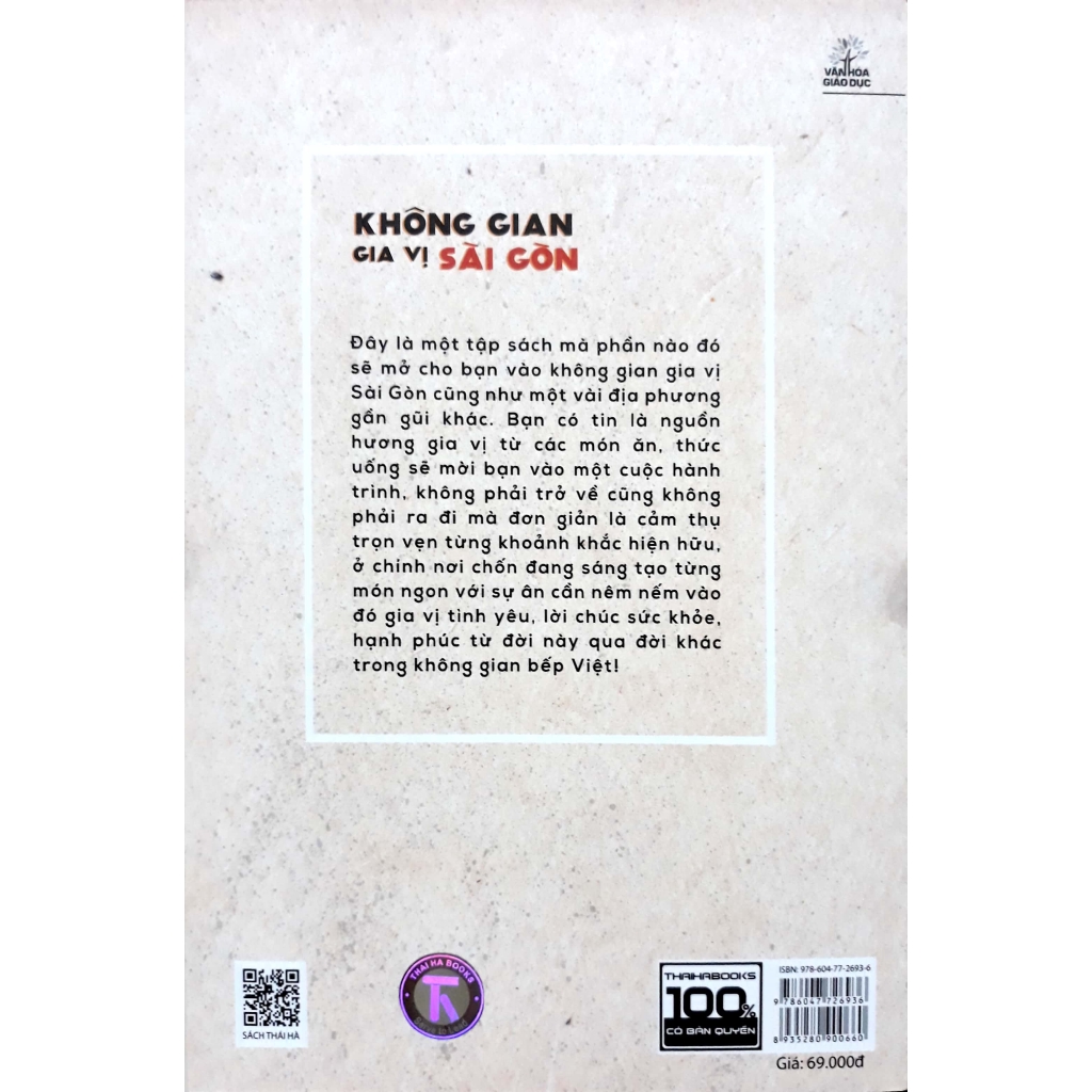 Sách - Không Gian Gia Vị Sài Gòn