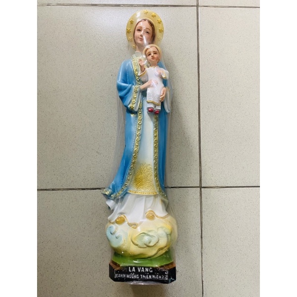 Tượng Công Giáo - Tượng Đức Mẹ La Vang VN  50cm